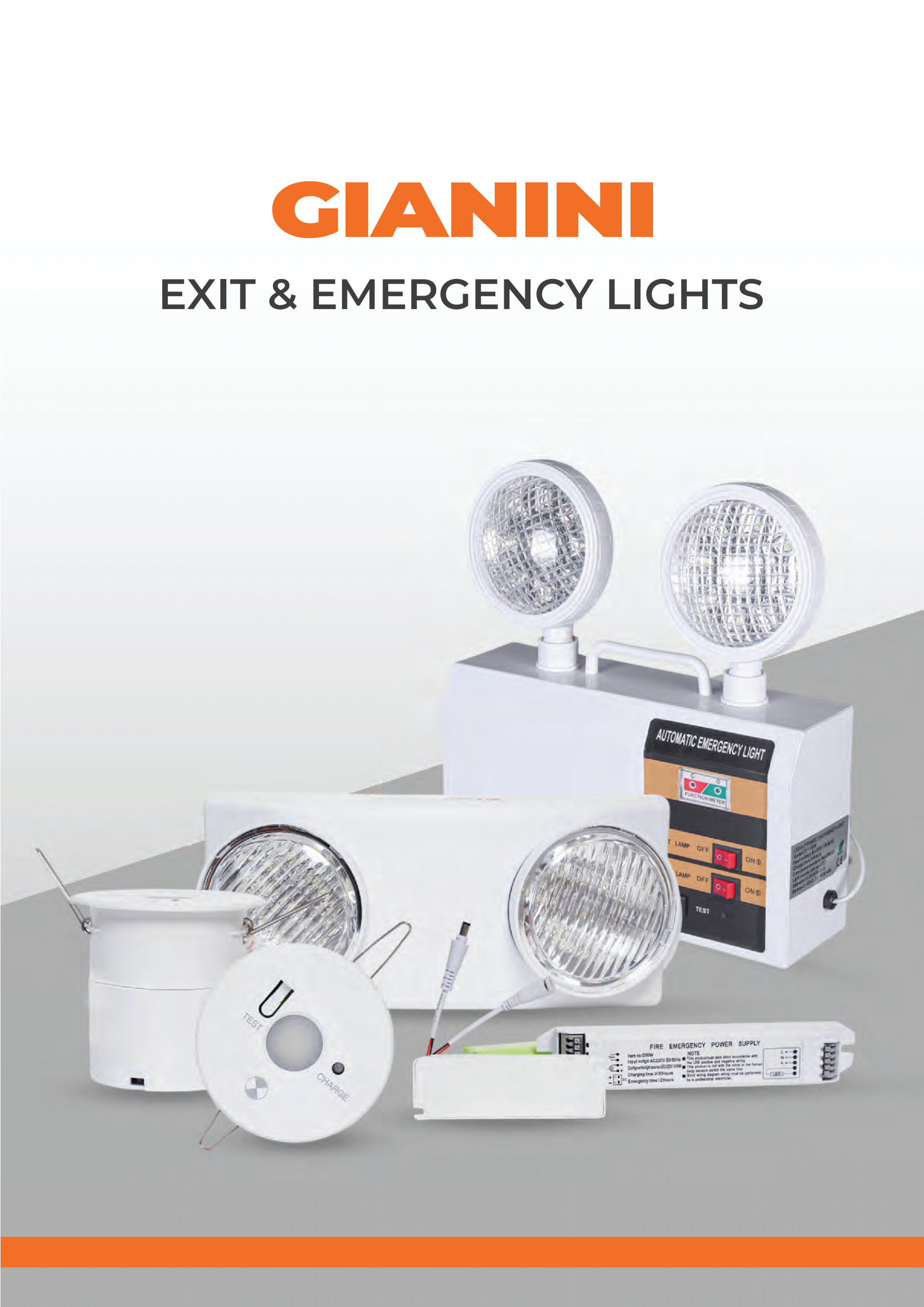 Banner Gianini Exit & Emergency Lights