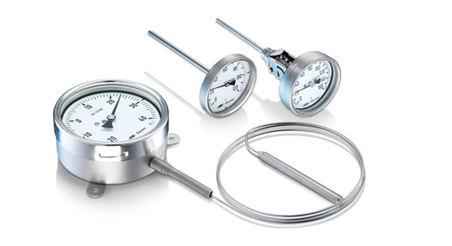Baumer temperature gauges