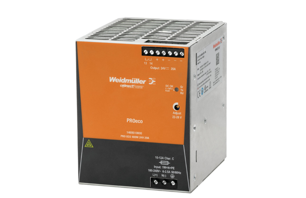 BỘ NGUỒN WEIDMULLER PRO ECO 480W 24V 20A